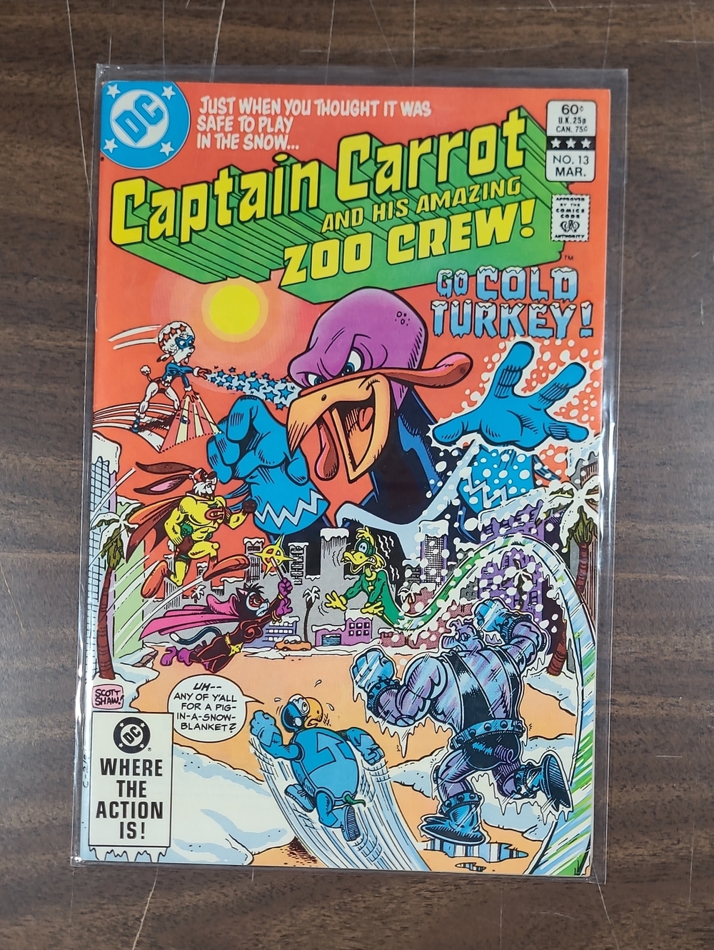 Captain Carrot and His Amazing Zoo Crew #13 Comic Book March Bagged